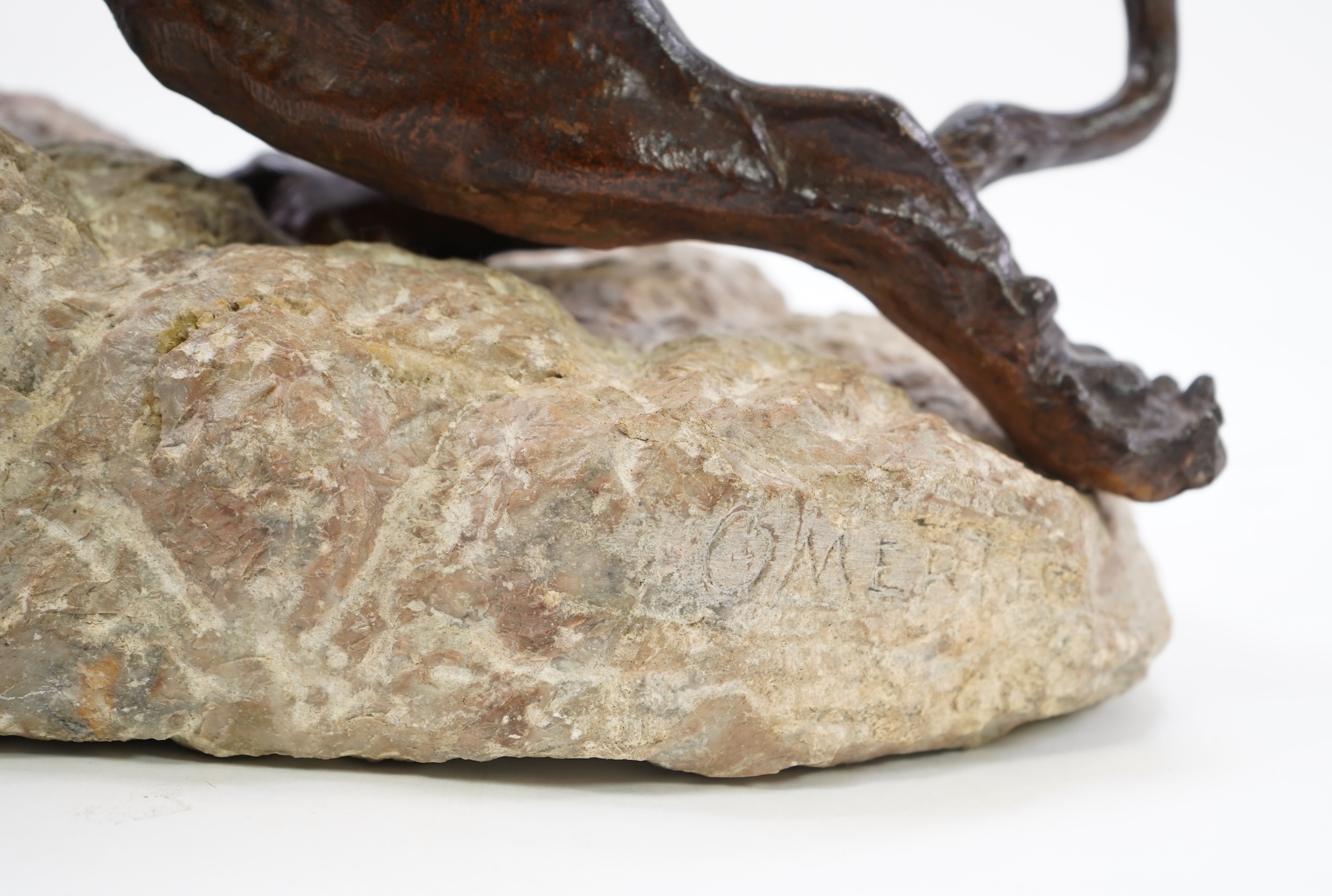 After Thomas François Cartier (French, 1879-1943): 'Wounded Lioness'